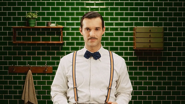 Video Reference: man, person, male, facial hair, human