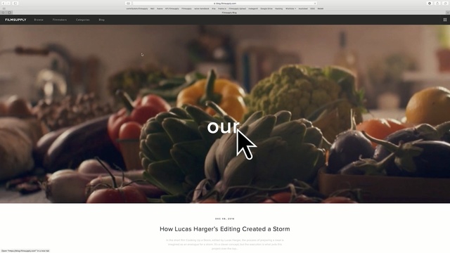 Video Reference: website, font, computer wallpaper