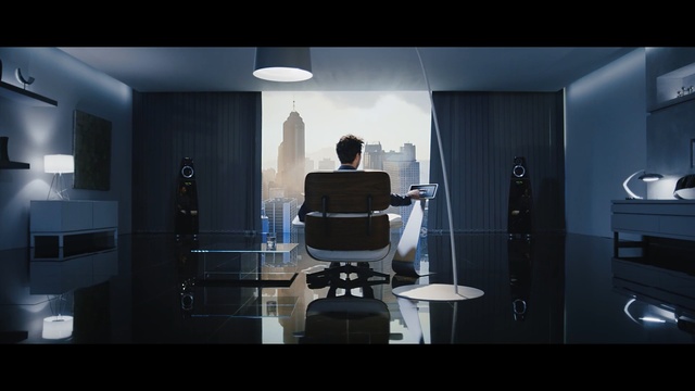 Video Reference: Room, Furniture, Interior design, Chair, Office chair, Building, Screenshot, Person