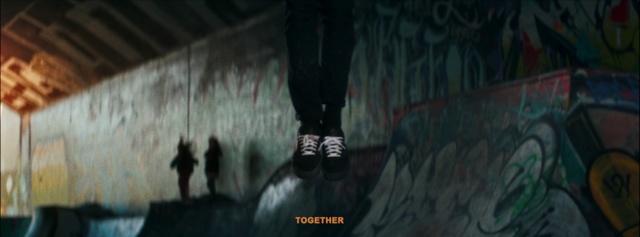 Video Reference: Action-adventure game, Batman, Adventure game, Screenshot, Darkness, Pc game, Fictional character, Games, Art, Person, Building, Graffiti, Riding, Ramp, Man, Side, Trick, Doing, Covered, Board, Park, Street, Air, Sign, Standing, Skating, Text, Footwear, Cave, Clothing