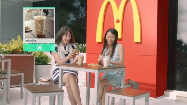 Video Reference: Table, Furniture, Room, Interior design, Person