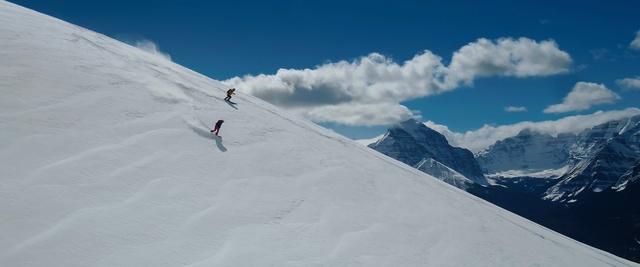 Video Reference: Snow, Mountainous landforms, Mountain, Ridge, Geological phenomenon, Glacial landform, Piste, Mountain range, Slope, Sky