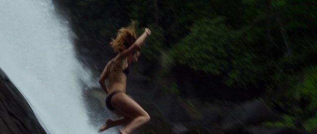 Video Reference: girl, muscle, tree, water, sky, fun, water feature