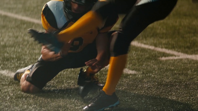 Video Reference: Grass, Joint, Leg, Recreation, Knee, Plant, Player, Sports gear, Sports training, Games