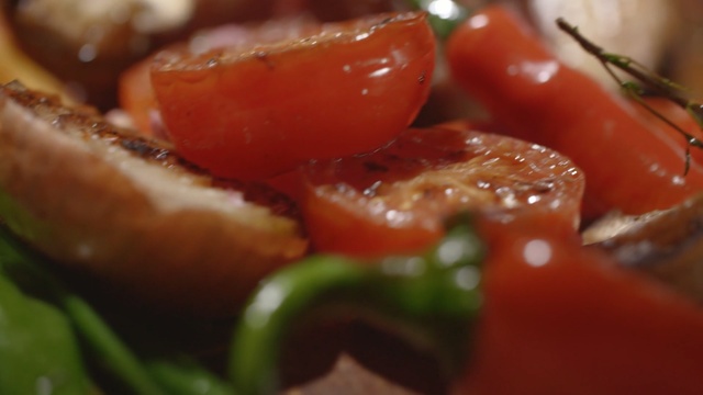 Video Reference: vegetable, potato and tomato genus, dish, garnish, tomato, appetizer, recipe, food