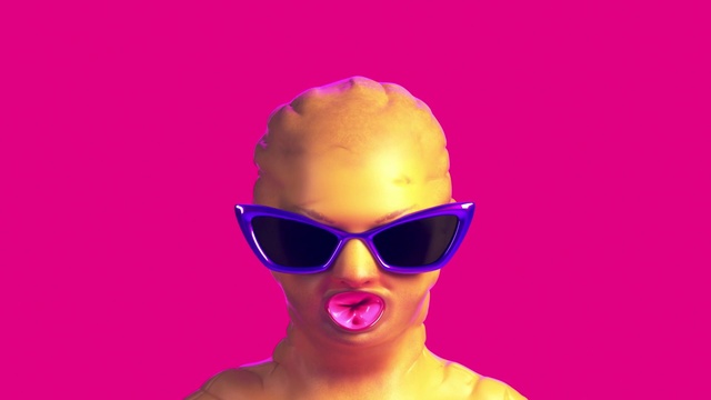 Video Reference: Eyewear, Glasses, Sunglasses, Personal protective equipment, Head, Purple, Pink, Yellow, Cool, Goggles