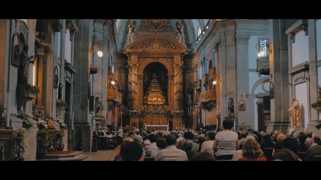 Video Reference: building, place of worship, religion, church, religious institute, basilica, cathedral, worship, tourist attraction, chapel, Person