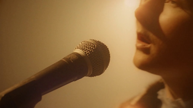 Video Reference: Microphone, Hair, Audio equipment, Microphone stand, Electronic device, Technology, Singing, Ear, Audio accessory