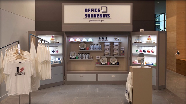 Video Reference: Building, Interior design, Outlet store, Display case