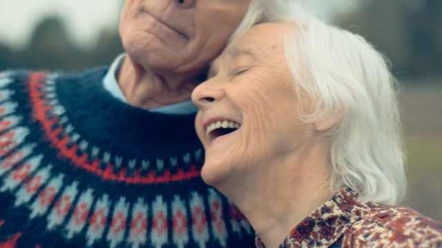 Video Reference: Facial expression, Nose, Smile, Cheek, Happy, Human, Laugh, Interaction, Grandparent, Mouth