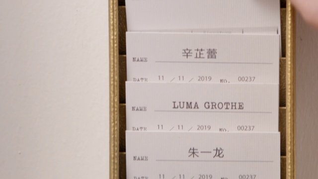 Video Reference: Text, Font, Paper