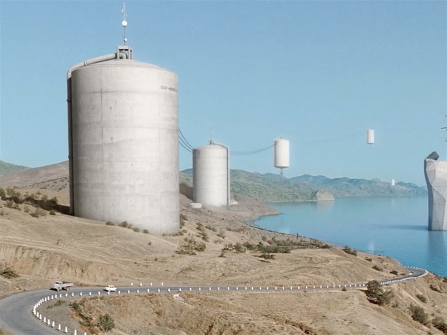 Video Reference: water resources, silo, energy, fixed link, Person