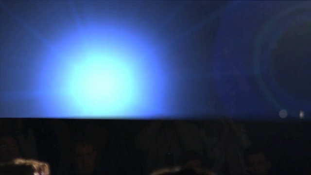 Video Reference: Blue, Light, Lighting, Atmosphere, Sky, Violet, Technology, Display device, Performance, Space