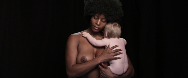 Video Reference: darkness, human body, hand, human, performance art, girl, muscle, performance, neck, model, Person
