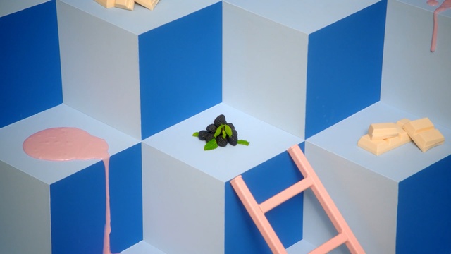 Video Reference: blue, table, design, angle, daylighting, house, furniture, space, art, plastic