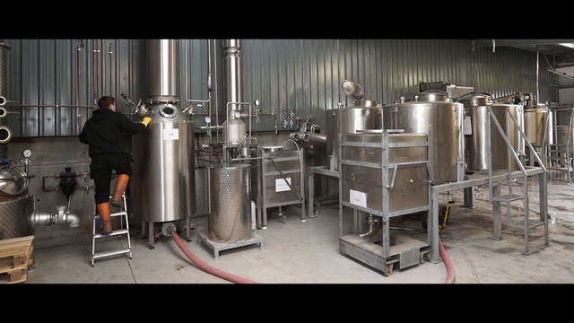 Video Reference: brewery, factory, industry, Person