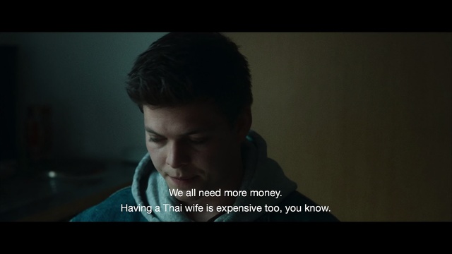 Video Reference: Hair, Movie, Nose, Eyebrow, Chin, Forehead, Human, Screenshot, Hairstyle, Facial hair