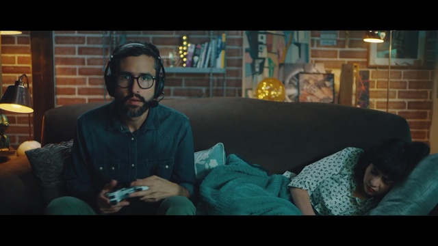 Video Reference: Photograph, Facial hair, Head, Beard, Cool, Sitting, Snapshot, Glasses, Screenshot, Human