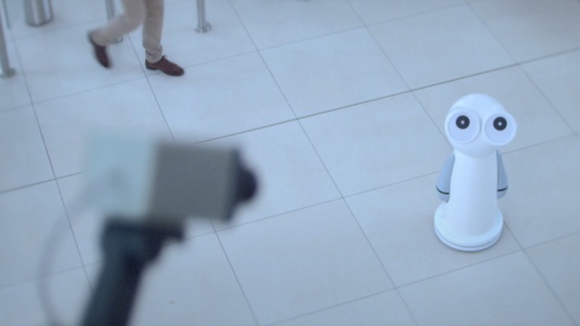 Video Reference: floor, flooring, plumbing fixture, tile, tap, product, angle, Person