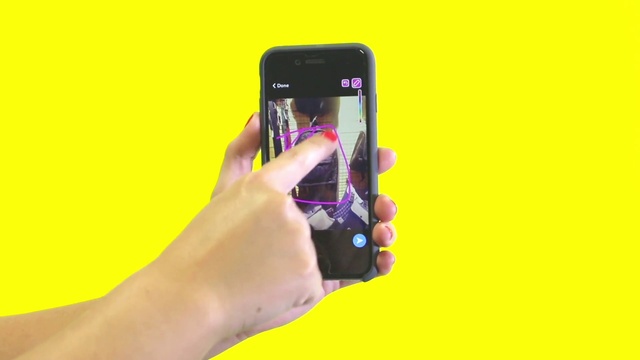 Video Reference: Gadget, Smartphone, Mobile phone, Iphone, Electronic device, Yellow, Communication Device, Portable communications device, Technology, Finger