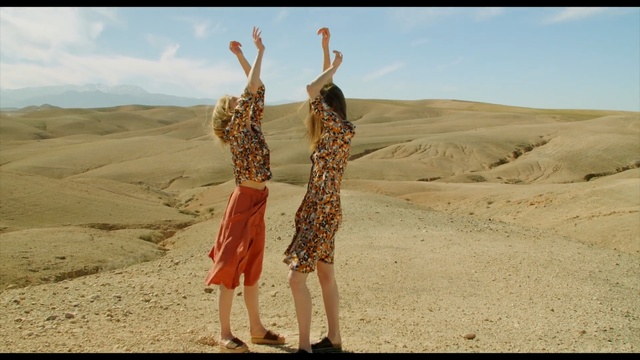 Video Reference: People in nature, Desert, Natural environment, Sand, Fun, Arm, Landscape, Aeolian landform, Summer, Adaptation, Person