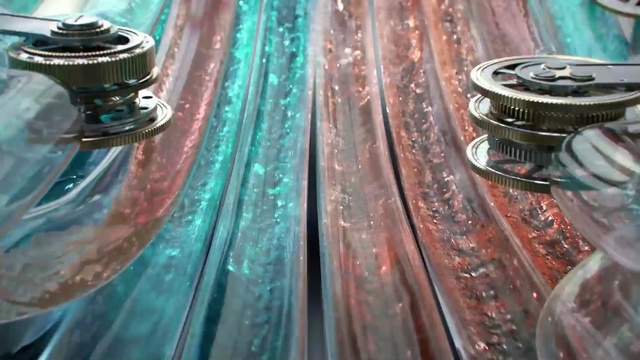 Video Reference: water, glass, material, metal
