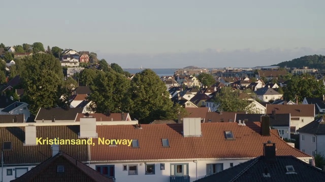 Video Reference: Roof, Residential area, Suburb, Urban area, Neighbourhood, Town, Property, Metropolitan area, Human settlement, Home