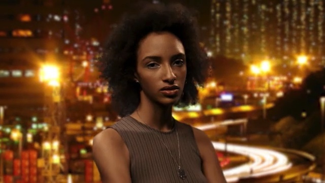 Video Reference: night, black hair, midnight, girl, Person