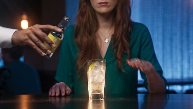 Video Reference: blue, drink, girl, fun, alcohol, drinking