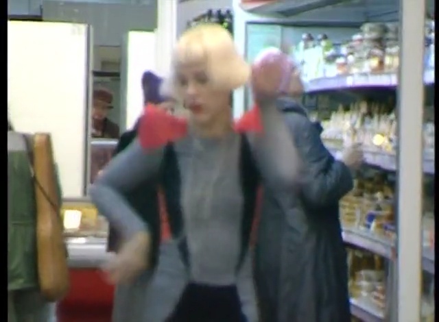 Video Reference: Shoulder, Jacket, Standing, Snapshot, Supermarket, Male, Fun, Muscle, Outerwear, Suit, Person