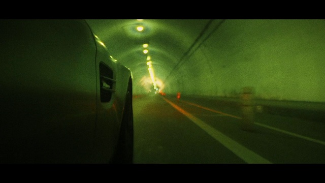 Video Reference: Green, Light, Mode of transport, Darkness, Infrastructure, Atmosphere, Screenshot, Road, Night, Technology