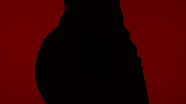 Video Reference: Black, Red, Silhouette, Dress, Darkness