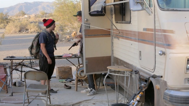 Video Reference: Vehicle, RV, Car, Caravan, Person