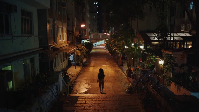Video Reference: Night, Street, Town, Lighting, Darkness, Evening, Street light, Midnight, Road, Infrastructure