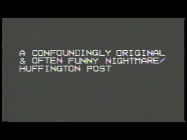 Video Reference: text, green, black, font, purple, display device, light, darkness, atmosphere, line