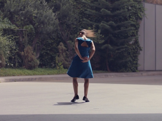 Video Reference: Photograph, Clothing, Standing, Footwear, Lady, Fashion, Snapshot, Street fashion, Dress, Shoe, Person