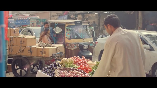 Video Reference: mode of transport, vehicle, market, car, bazaar, marketplace, selling, Person