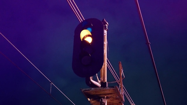 Video Reference: Sky, Night, Vehicle, Street light