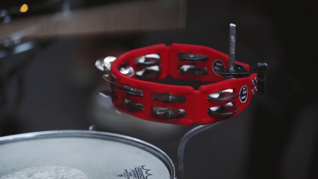 Video Reference: Red, Drum, Musical instrument, Fashion accessory, Percussion, Metal