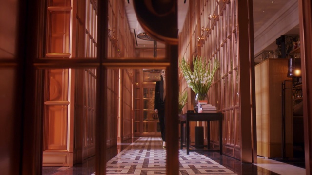 Video Reference: lobby, interior design, home, window, wood, estate, door, ceiling, hall