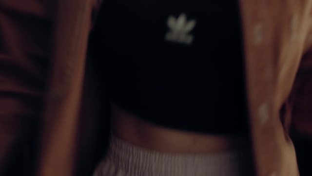 Video Reference: Black, Lip, Hand, Abdomen, Neck, Muscle, Photography, Black hair, Waist, Trunk