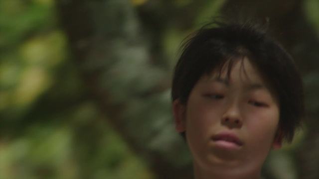 Video Reference: Face, Hair, Nature, Nose, Green, Skin, Photograph, Facial expression, Forehead, Head
