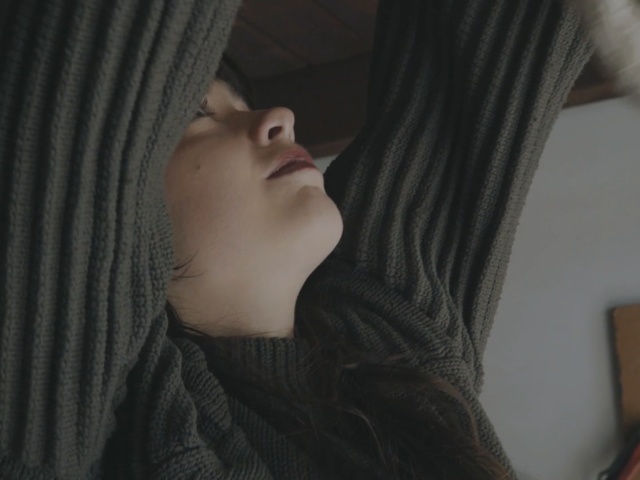 Video Reference: human hair color, nose, beauty, girl, neck, black hair, lip, cheek, mouth, long hair