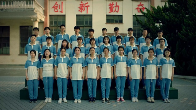 Video Reference: team, social group, class, choir, competition, uniform, high school, secondary school, team sport, student, Person