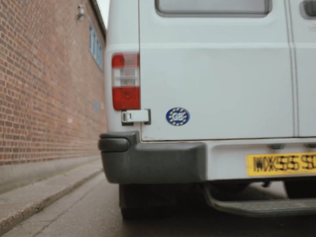 Video Reference: motor vehicle, car, vehicle, transport, van, road, mode of transport, infrastructure, automotive exterior, vehicle registration plate, Person