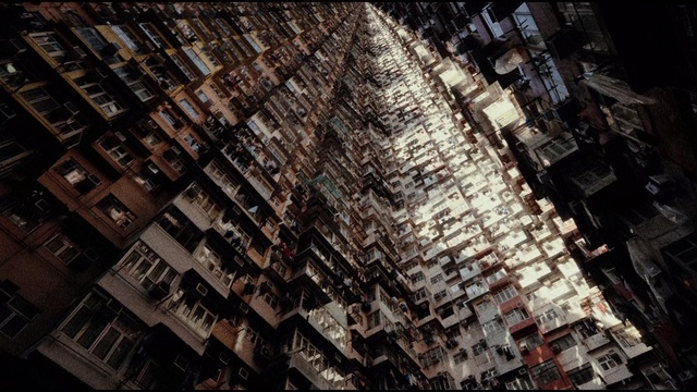 Video Reference: Urban area, Architecture, Human settlement, Sky, City, Metropolis, Building, Photography, Symmetry, Window