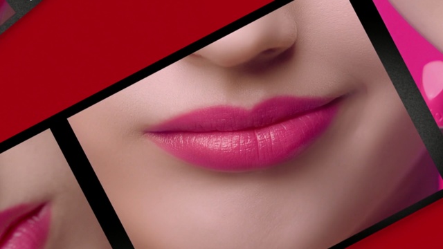 Video Reference: Lip, Face, Pink, Red, Cheek, Skin, Eyebrow, Lipstick, Nose, Beauty
