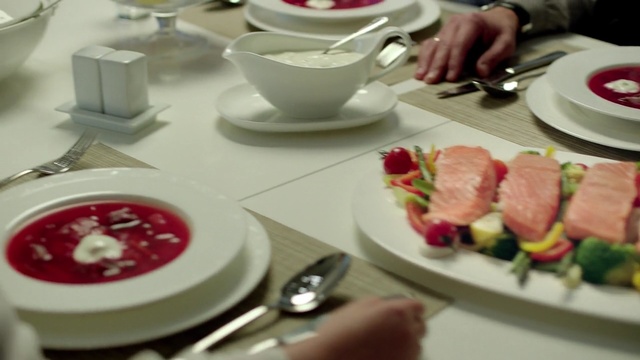 Video Reference: meal, food, dish, cuisine, brunch, breakfast, tableware, dessert, meat, asian food