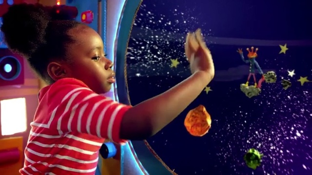 Video Reference: Child, Play, Fun, Toddler, Space, Sky, World, Science, Astronomical object, Liquid bubble