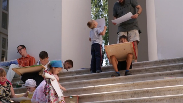 Video Reference: Community, Child, Temple, Event, Leisure, Toddler